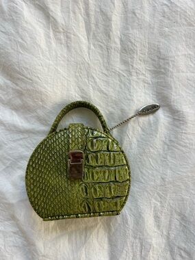 Vintage Cara Mia Croc-Embossed Mini Bag